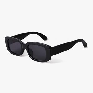 KUGUAOK Retro Rectangle Unisex Vintage Small Square UV/HD Sunglasses